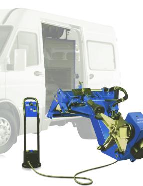 Станок шиномонтажный мобильный для грузовых авто Nordberg 46TRKM